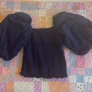 Maeve by Anthropology navy top